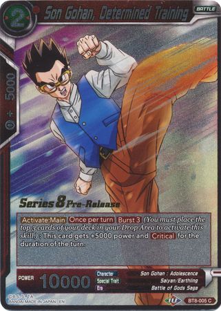 Son Gohan, Determined Training [BT8-005_PR] | Shuffle n Cut Hobbies & Games