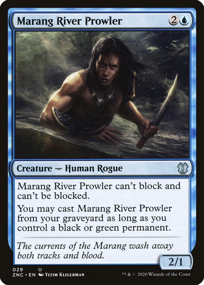 Marang River Prowler [Zendikar Rising Commander] | Shuffle n Cut Hobbies & Games