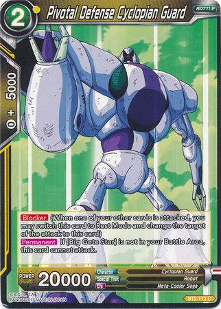 Pivotal Defense Cyclopian Guard [BT2-113] | Shuffle n Cut Hobbies & Games