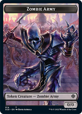 Zombie Army Double-Sided Token [Starter Commander Decks] | Shuffle n Cut Hobbies & Games