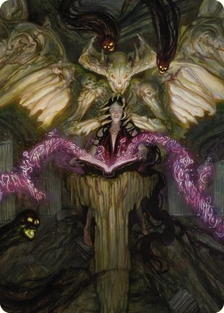 Demonic Tutor Art Card [Commander Masters Art Series] | Shuffle n Cut Hobbies & Games