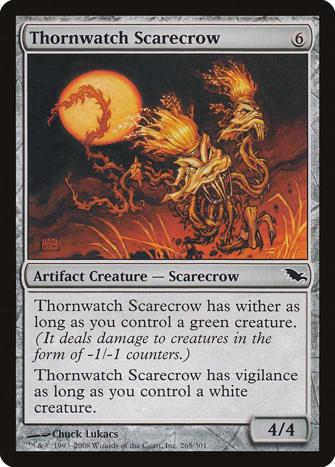 Thornwatch Scarecrow [Shadowmoor] | Shuffle n Cut Hobbies & Games