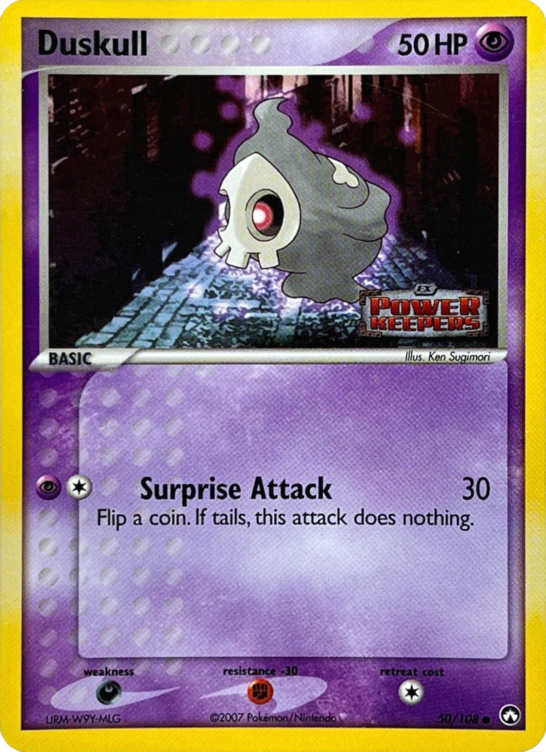 Duskull (50/108) (Stamped) [EX: Power Keepers] | Shuffle n Cut Hobbies & Games