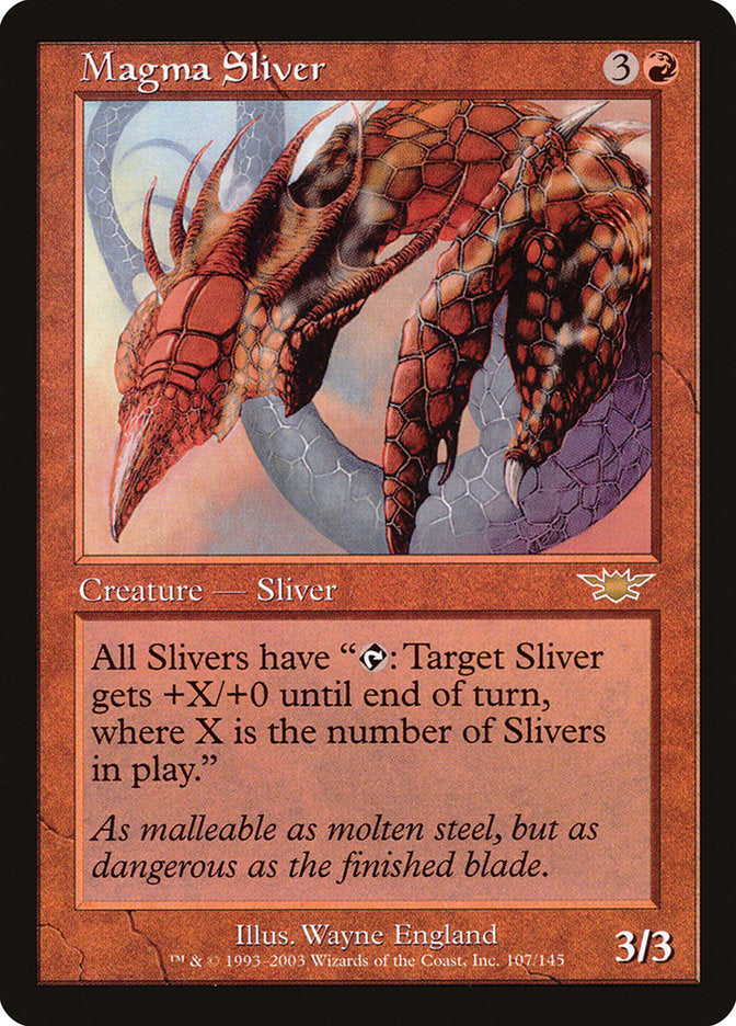 Magma Sliver [Legions] | Shuffle n Cut Hobbies & Games