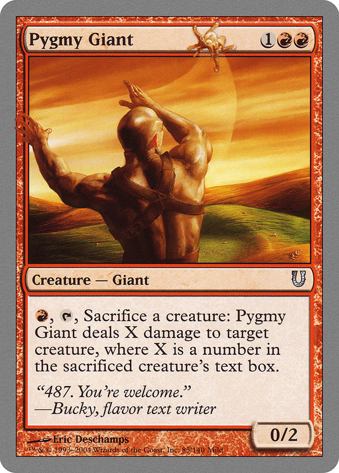 Pygmy Giant [Unhinged] | Shuffle n Cut Hobbies & Games