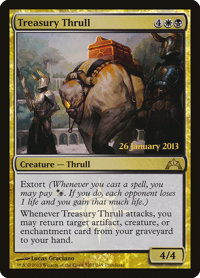 Treasury Thrull [Gatecrash Prerelease Promos] | Shuffle n Cut Hobbies & Games