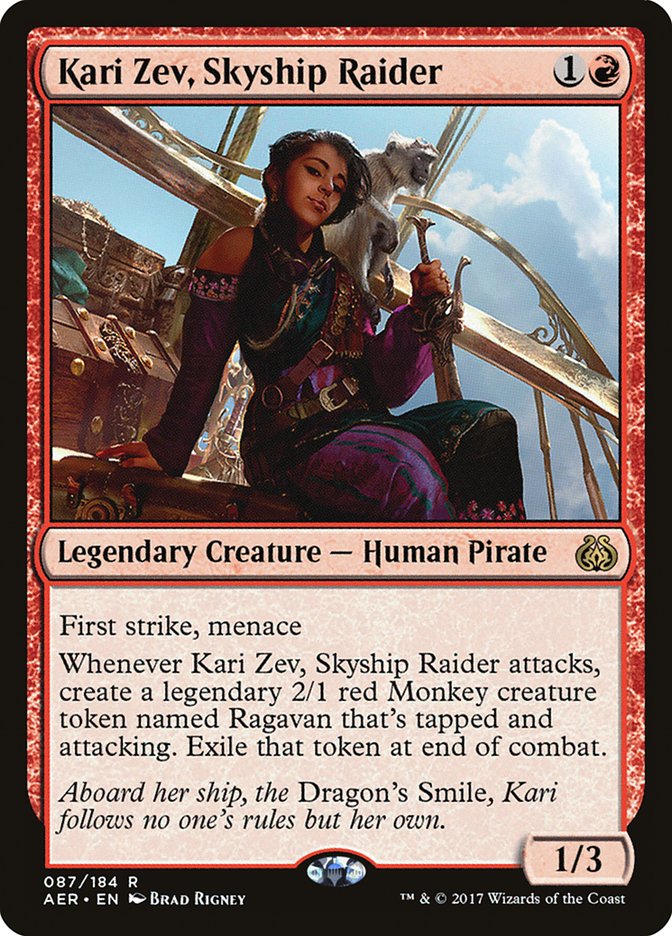 Kari Zev, Skyship Raider [Aether Revolt] | Shuffle n Cut Hobbies & Games