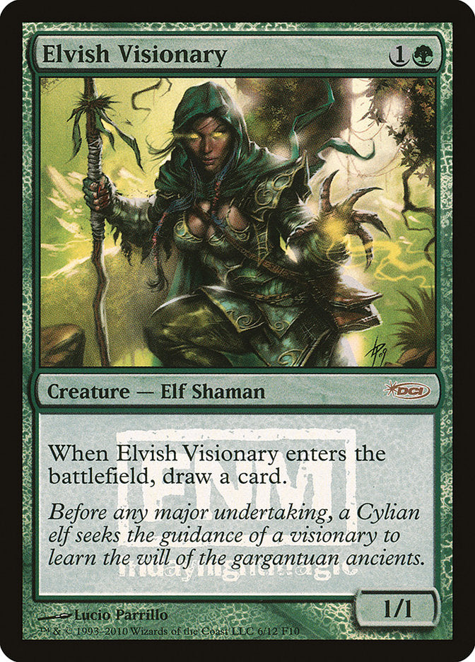 Elvish Visionary [Friday Night Magic 2010] | Shuffle n Cut Hobbies & Games