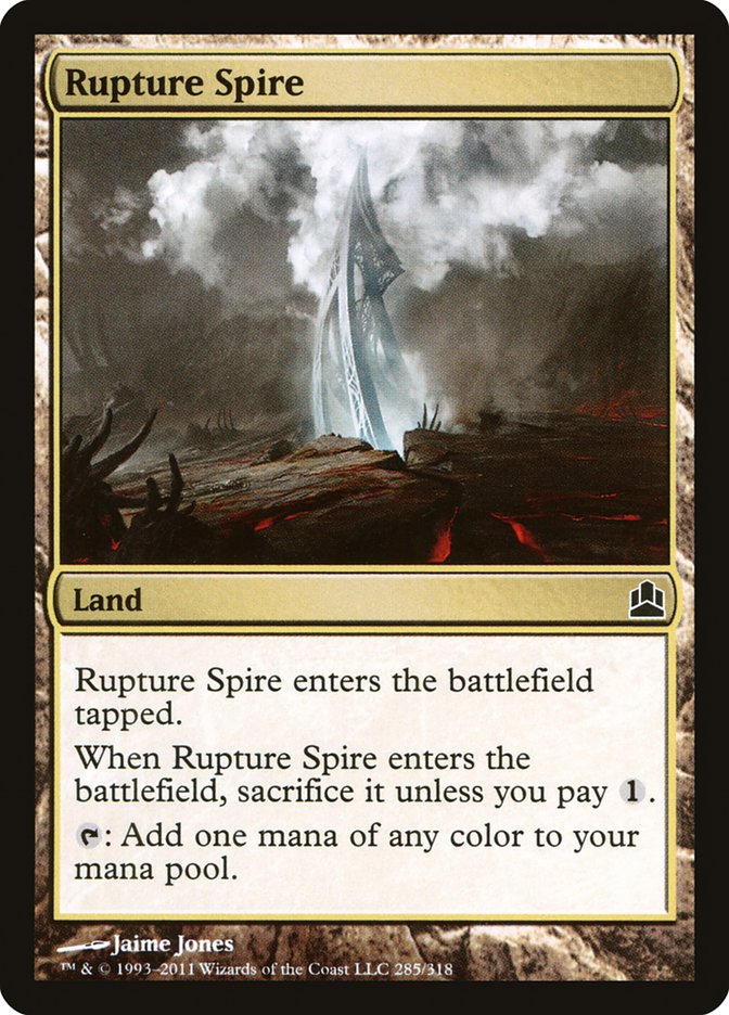 Rupture Spire [Commander 2011] | Shuffle n Cut Hobbies & Games