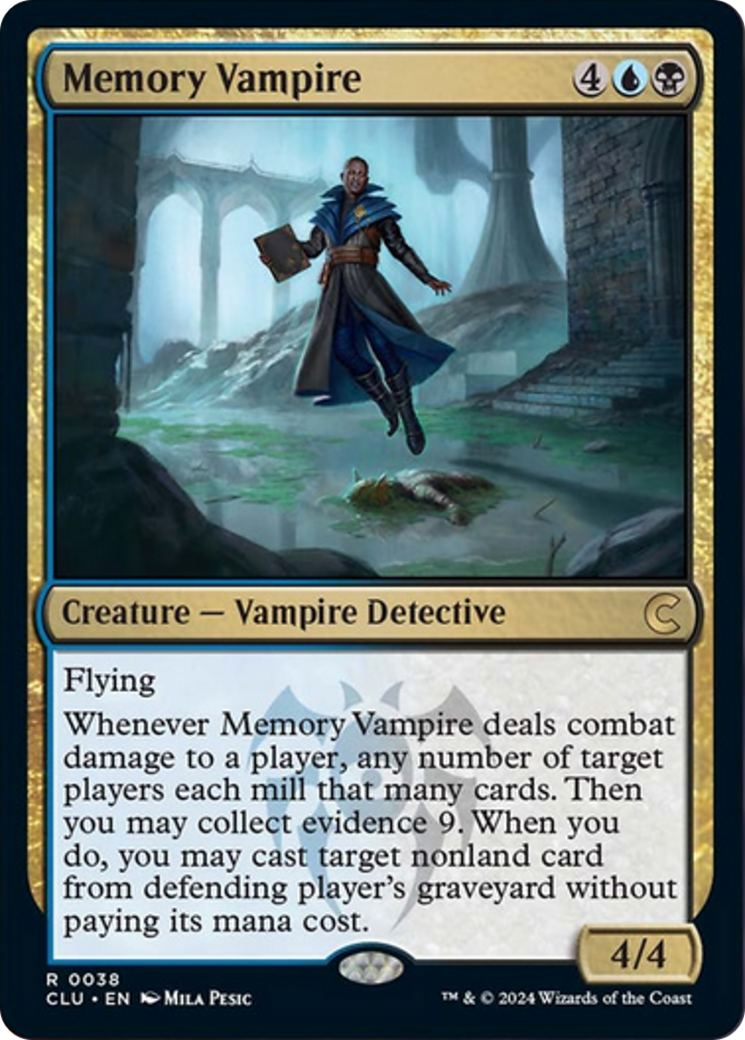 Memory Vampire [Ravnica: Clue Edition] | Shuffle n Cut Hobbies & Games