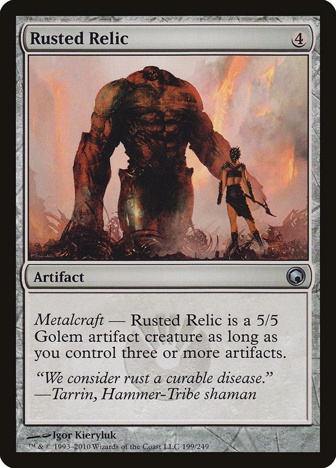 Rusted Relic [Scars of Mirrodin] | Shuffle n Cut Hobbies & Games