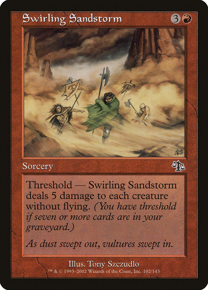 Swirling Sandstorm [Judgment] | Shuffle n Cut Hobbies & Games