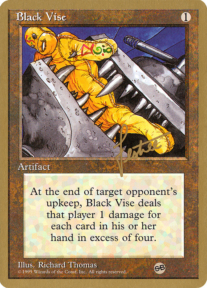 Black Vise (Bertrand Lestree) (SB) [Pro Tour Collector Set] | Shuffle n Cut Hobbies & Games