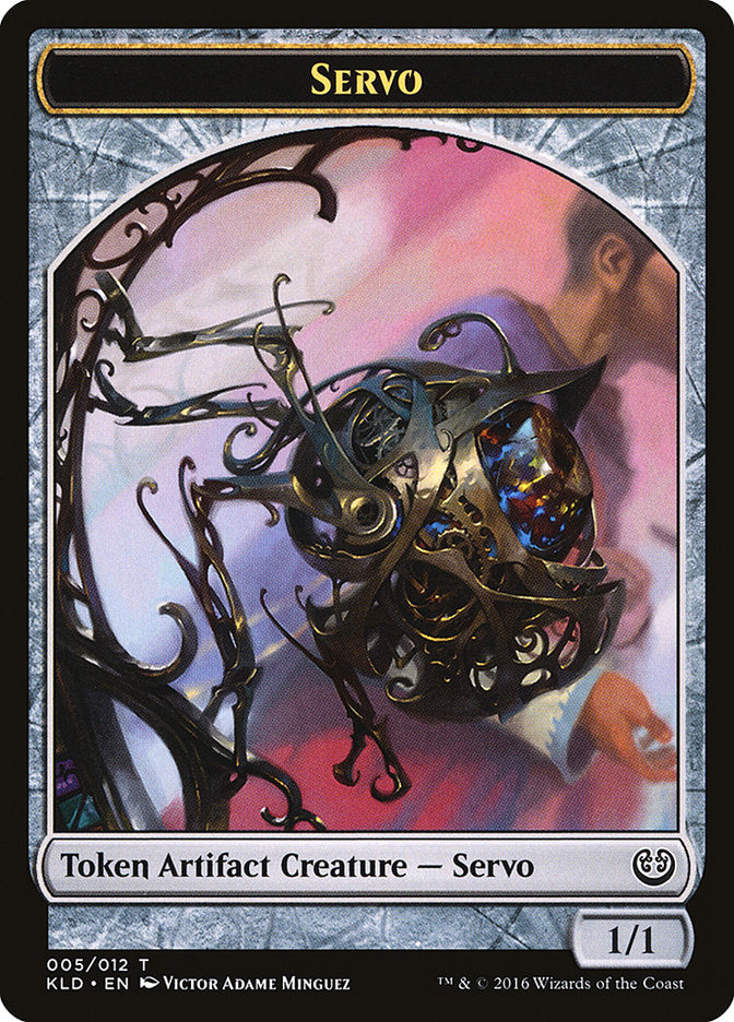 Servo Token (005/012) [Kaladesh Tokens] | Shuffle n Cut Hobbies & Games