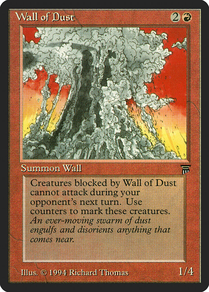 Wall of Dust [Legends] | Shuffle n Cut Hobbies & Games