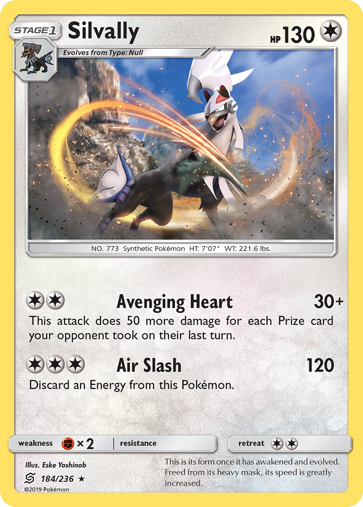 Silvally (184/236) [Sun & Moon: Unified Minds] | Shuffle n Cut Hobbies & Games