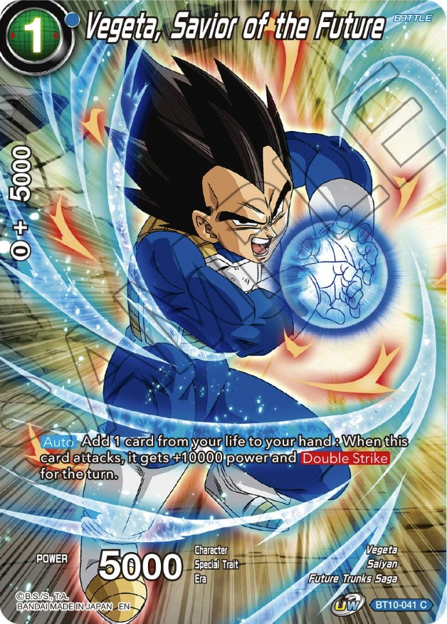 Vegeta, Savior of the Future (BT10-041) [Theme Selection: History of Vegeta] | Shuffle n Cut Hobbies & Games