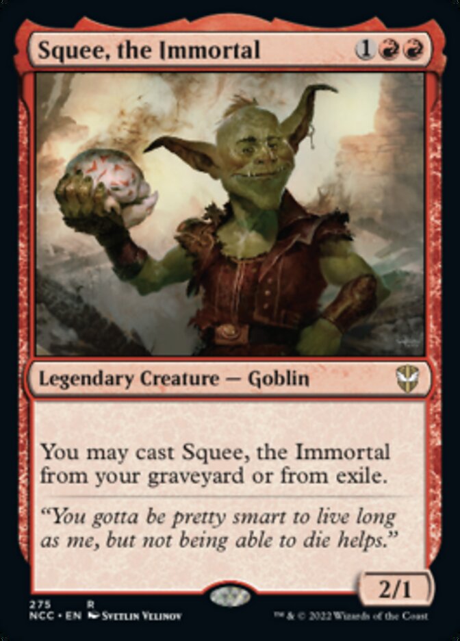 Squee, the Immortal [Streets of New Capenna Commander] | Shuffle n Cut Hobbies & Games