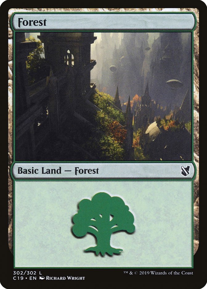 Forest (302) [Commander 2019] | Shuffle n Cut Hobbies & Games