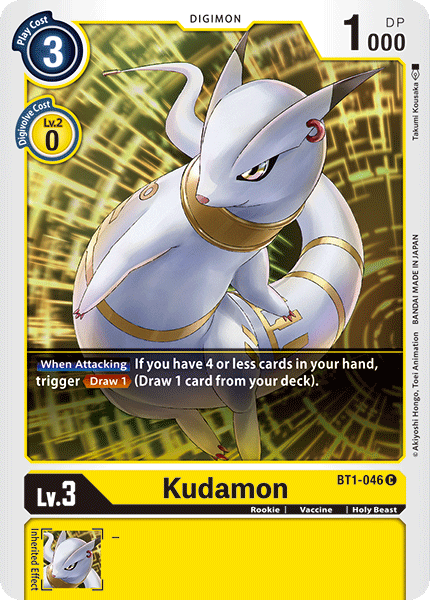 Kudamon [BT1-046] [Release Special Booster Ver.1.0] | Shuffle n Cut Hobbies & Games