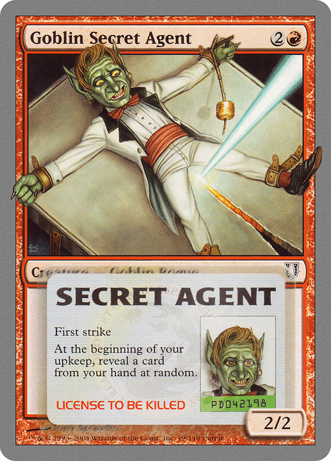 Goblin Secret Agent [Unhinged] | Shuffle n Cut Hobbies & Games