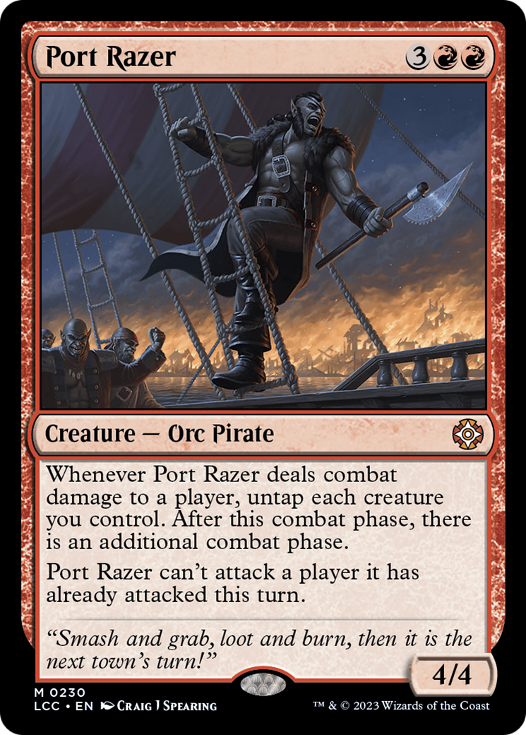 Port Razer [The Lost Caverns of Ixalan Commander] | Shuffle n Cut Hobbies & Games