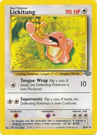 Lickitung (38/64) [Jungle Unlimited] | Shuffle n Cut Hobbies & Games