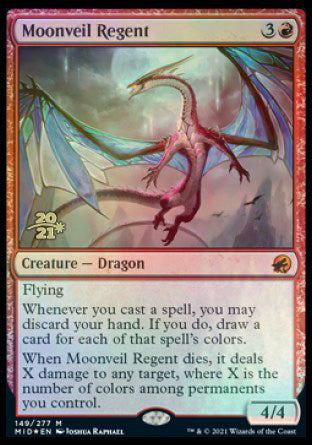 Moonveil Regent [Innistrad: Midnight Hunt Prerelease Promos] | Shuffle n Cut Hobbies & Games