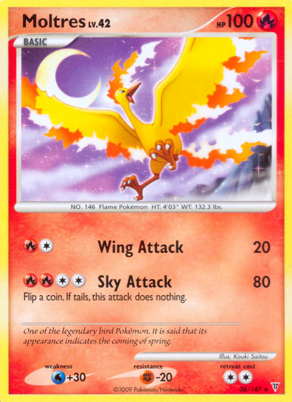 Moltres (36/147) [Platinum: Supreme Victors] | Shuffle n Cut Hobbies & Games