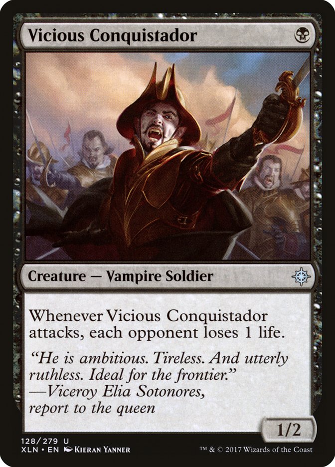 Vicious Conquistador [Ixalan] | Shuffle n Cut Hobbies & Games