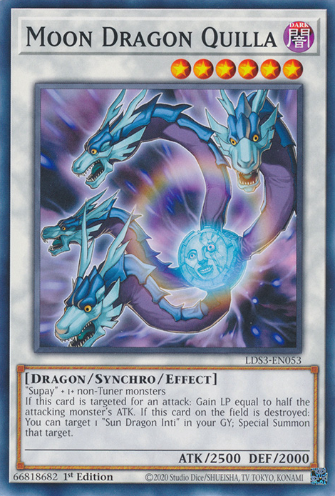 Moon Dragon Quilla [LDS3-EN053] Common | Shuffle n Cut Hobbies & Games