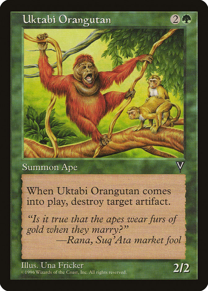 Uktabi Orangutan [Visions] | Shuffle n Cut Hobbies & Games