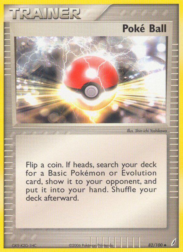 Poke Ball (82/100) [EX: Crystal Guardians] | Shuffle n Cut Hobbies & Games