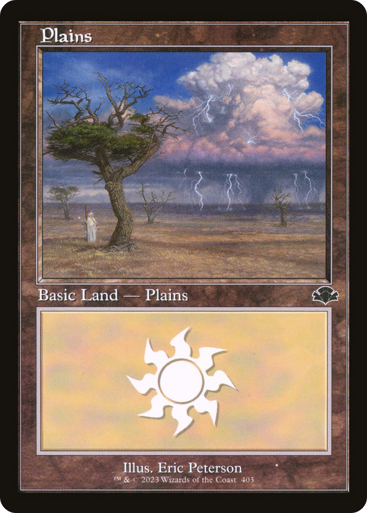 Plains (403) (Retro) [Dominaria Remastered] | Shuffle n Cut Hobbies & Games