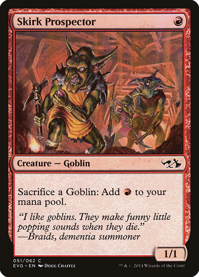 Skirk Prospector (Elves vs. Goblins) [Duel Decks Anthology] | Shuffle n Cut Hobbies & Games