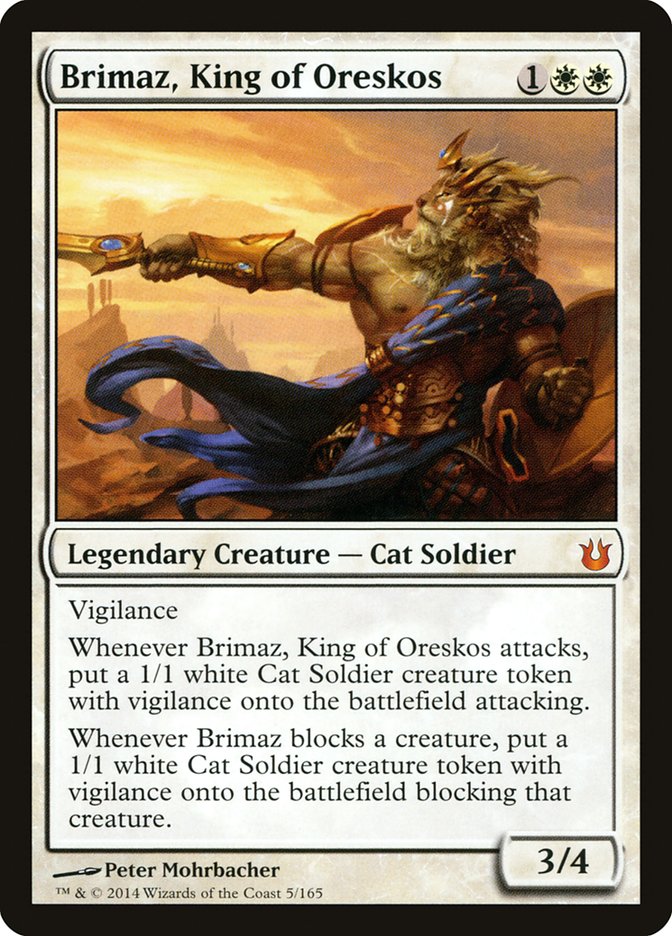 Brimaz, King of Oreskos [Born of the Gods] | Shuffle n Cut Hobbies & Games