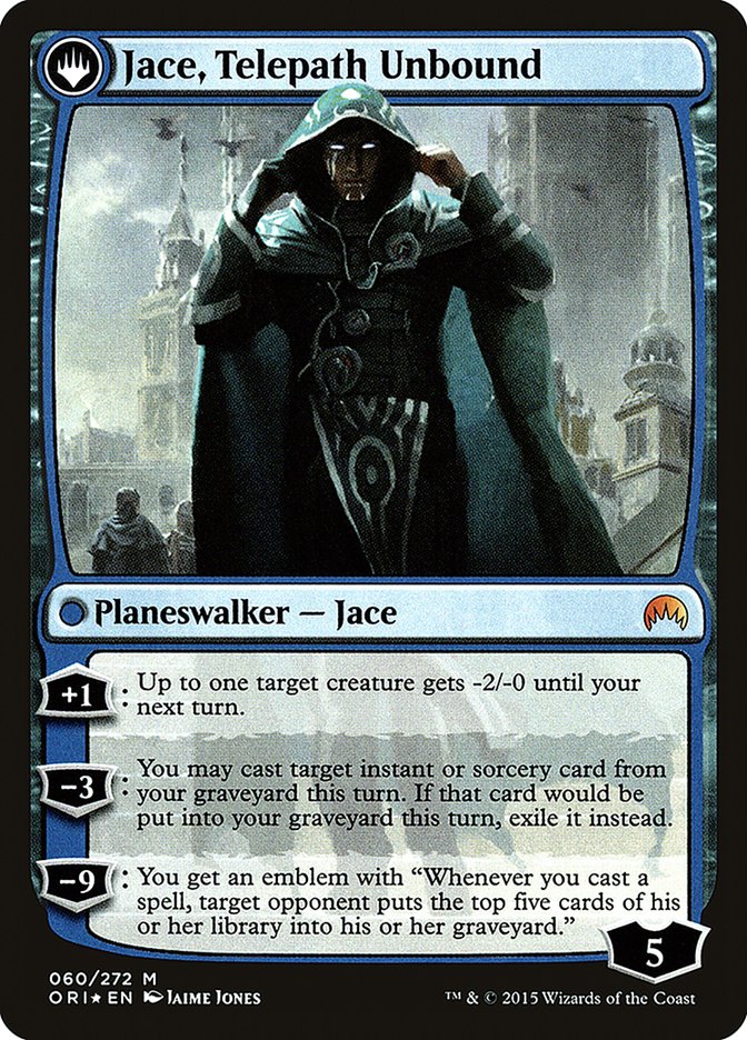 Jace, Vryn's Prodigy // Jace, Telepath Unbound [Magic Origins Prerelease Promos] | Shuffle n Cut Hobbies & Games