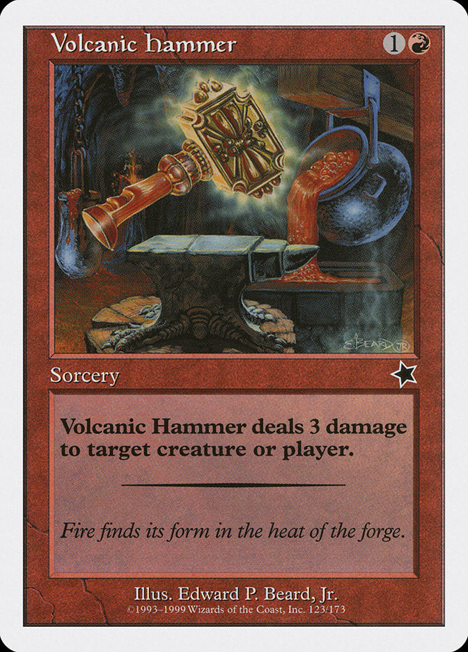 Volcanic Hammer [Starter 1999] | Shuffle n Cut Hobbies & Games