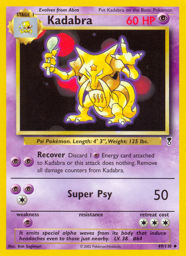 Kadabra (49/110) [Legendary Collection] | Shuffle n Cut Hobbies & Games