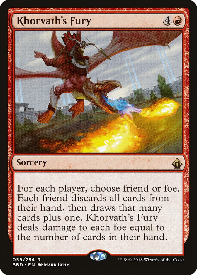 Khorvath's Fury [Battlebond] | Shuffle n Cut Hobbies & Games