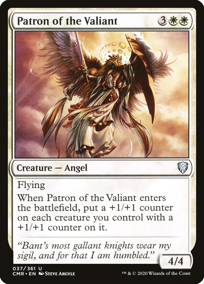 Patron of the Valiant [Commander Legends] | Shuffle n Cut Hobbies & Games