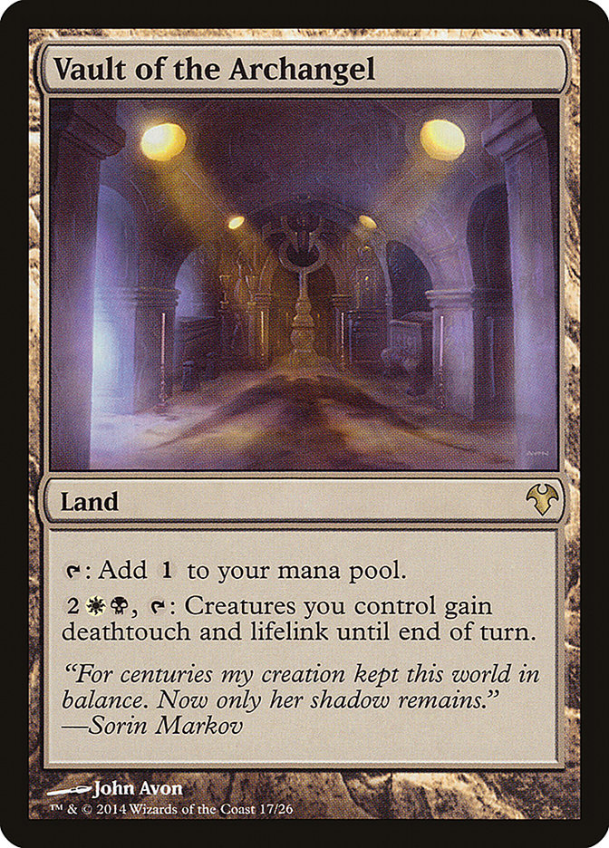 Vault of the Archangel [Modern Event Deck 2014] | Shuffle n Cut Hobbies & Games