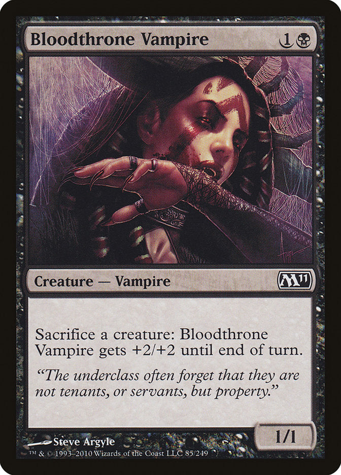 Bloodthrone Vampire [Magic 2011] | Shuffle n Cut Hobbies & Games