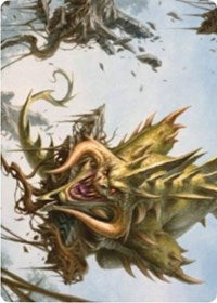 Canopy Baloth Art Card [Zendikar Rising Art Series] | Shuffle n Cut Hobbies & Games