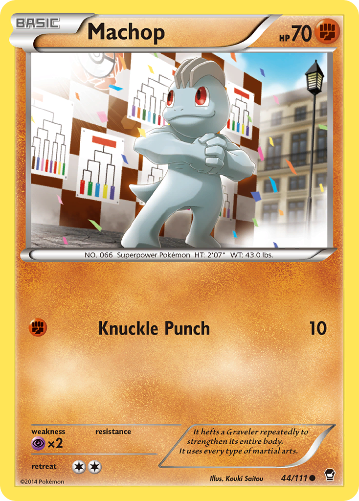 Machop (44/111) [XY: Furious Fists] | Shuffle n Cut Hobbies & Games