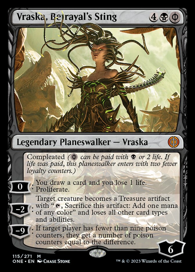 Vraska, Betrayal's Sting [Phyrexia: All Will Be One] | Shuffle n Cut Hobbies & Games