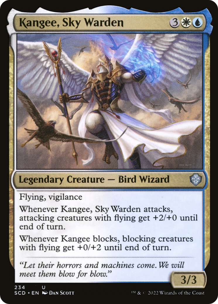 Kangee, Sky Warden [Starter Commander Decks] | Shuffle n Cut Hobbies & Games