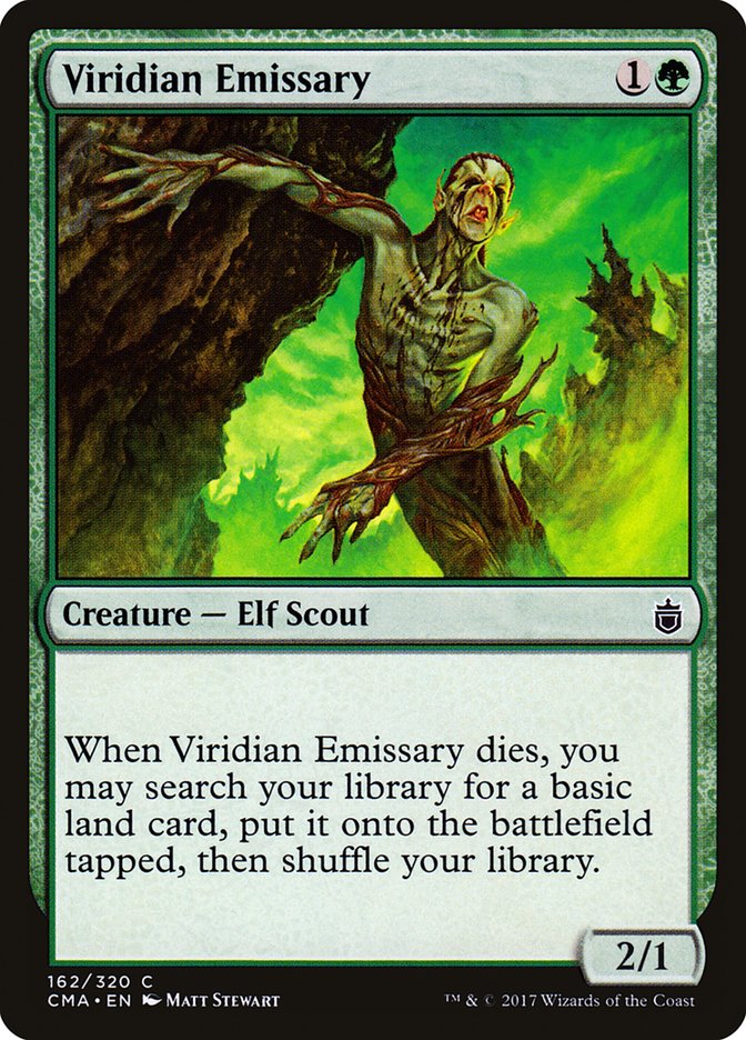 Viridian Emissary [Commander Anthology] | Shuffle n Cut Hobbies & Games