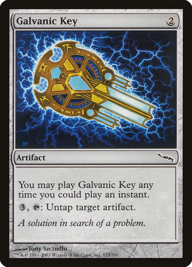 Galvanic Key [Mirrodin] | Shuffle n Cut Hobbies & Games