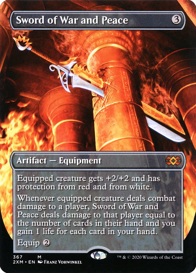 Sword of War and Peace (Toppers) [Double Masters] | Shuffle n Cut Hobbies & Games